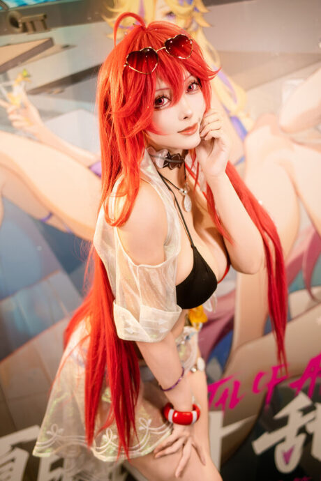 亚特兰蒂斯夏日女神:Natsume枣糕泳装cos点燃ACGHK2025 亚特兰蒂斯夏日女神:Natsume枣糕泳装cos点燃ACGHK2025