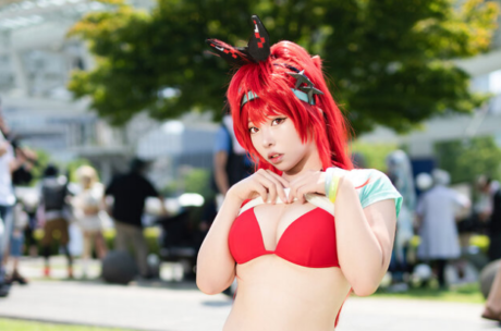 Cosplay2025峰会:BokuPuri泳装版小红帽COS引爆夏日热力