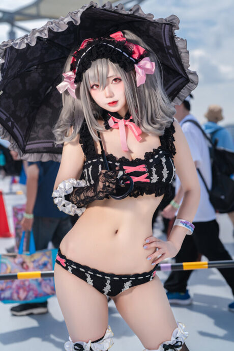 堕天使降临：Nagomitei_Chu神崎兰子COS演绎中二偶像魅力