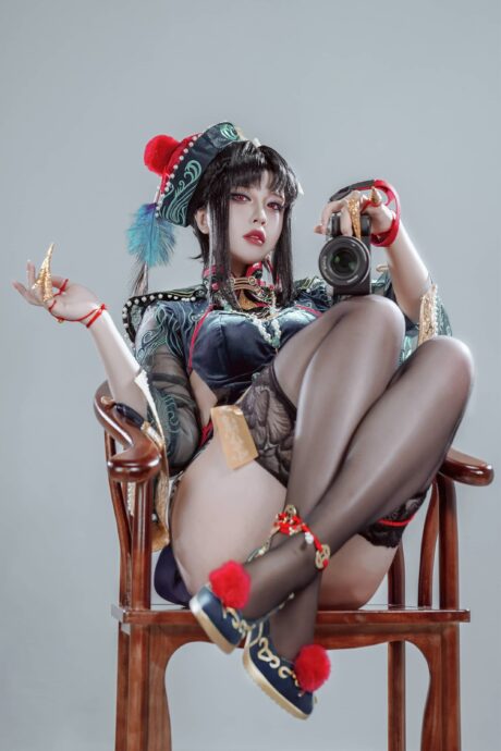 BANBANKO半半子永劫无间玉玲珑COS：僵尸娘版魅力满分！