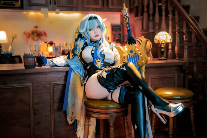 冰感爆表心动瞬间:探秘BANBANKO半半子优菈COS的魅力 冰感爆表心动瞬间:探秘BANBANKO半半子优菈COS的魅力