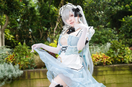 胜利女神二周年庆典:猫宫美噌灰姑娘COS带来震撼视觉冲击