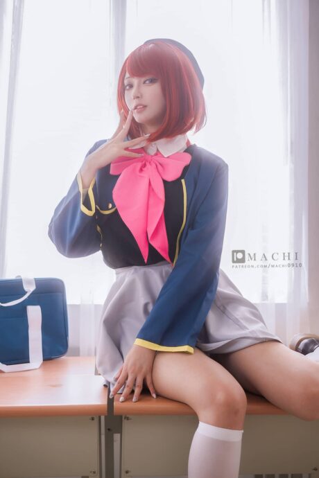 明亮逆光下的偶像:探秘Machi馬吉演绎有马加奈的cos魅力 明亮逆光下的偶像:探秘Machi馬吉演绎有马加奈的cos魅力