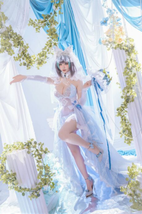 星之迟迟柴郡花嫁COS：神韵与细节的完美复刻，不止于形似