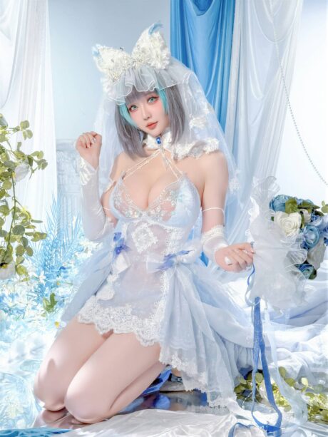 星之迟迟柴郡花嫁COS：神韵与细节的完美复刻，不止于形似