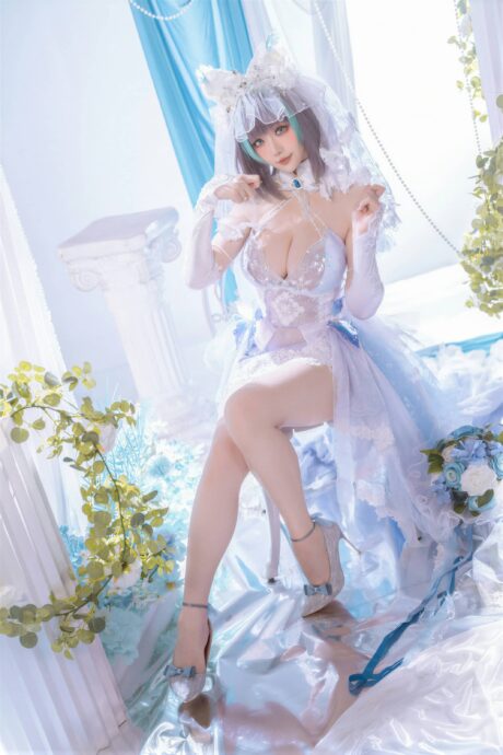 星之迟迟柴郡花嫁COS：神韵与细节的完美复刻，不止于形似