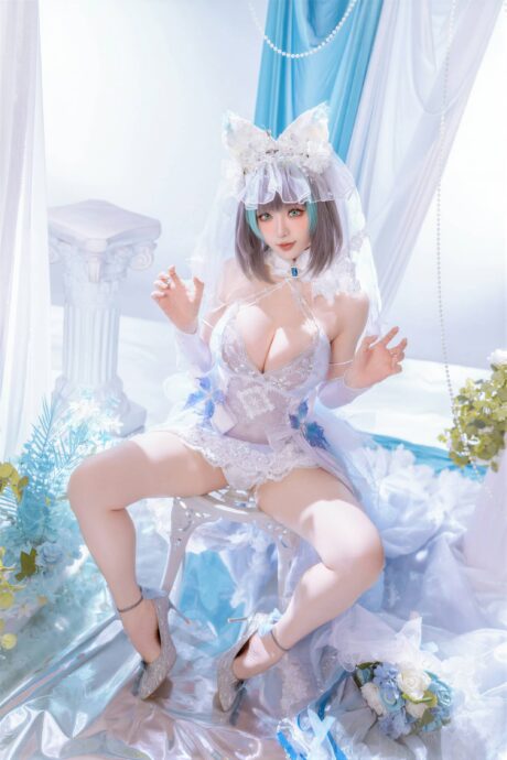 星之迟迟柴郡花嫁COS：神韵与细节的完美复刻，不止于形似