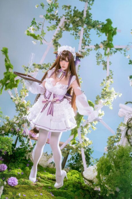 星之迟迟樫野COS:演绎碧蓝航线温柔牛牛治愈系女仆装扮 星之迟迟樫野COS:演绎碧蓝航线温柔牛牛治愈系女仆装扮