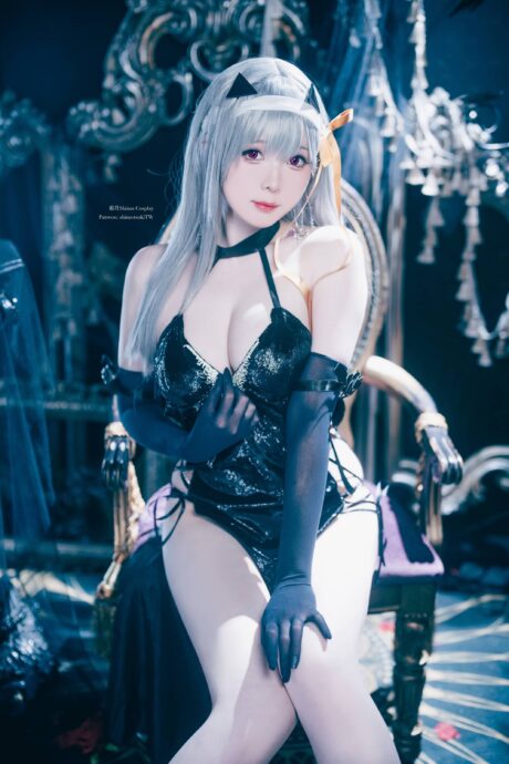 霜月shimo莫达尼亚COS:完美拿捏妮姬角色的悲剧与魅惑 霜月shimo莫达尼亚COS:完美拿捏妮姬角色的悲剧与魅惑
