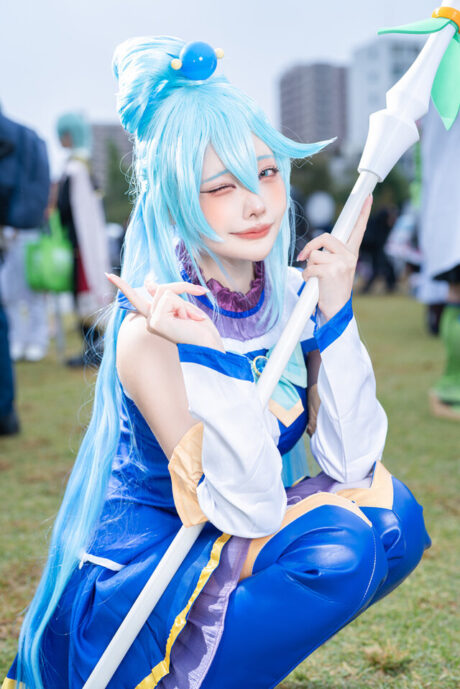 池袋万圣节上的女神级还原：Mizuha Eto阿克娅COS引发热潮