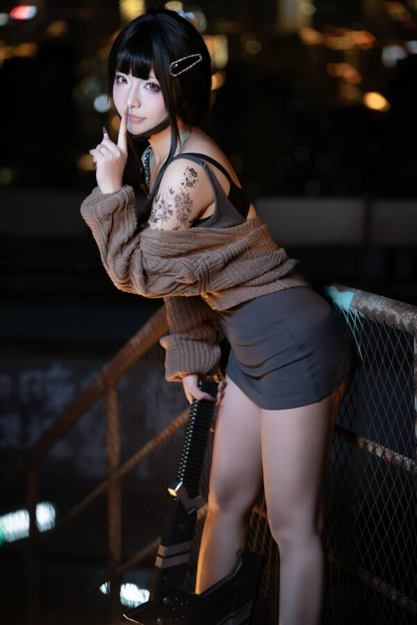 城市天台的战术玫瑰:yuuhui玉汇COS胜利女神D·杀手妻子 城市天台的战术玫瑰:yuuhui玉汇COS胜利女神D·杀手妻子