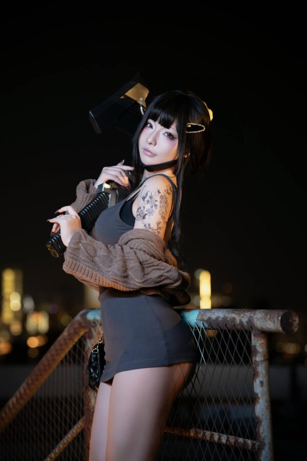 城市天台的战术玫瑰:yuuhui玉汇COS胜利女神D·杀手妻子 城市天台的战术玫瑰:yuuhui玉汇COS胜利女神D·杀手妻子