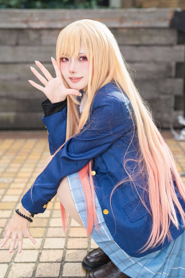 桃濑咲喜多川海梦COS：更衣人偶坠入爱河一抹甜美校园气息