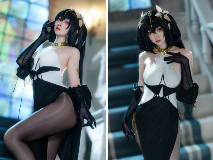 大大卷卷小卷cos最新图集|大大卷卷小卷原神雷电将军兔女郎[持续更新]