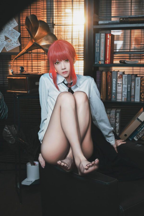 桜桃喵玛奇玛COS|当理性成为支配链锯人最危险的优雅再现 桜桃喵玛奇玛COS|当理性成为支配链锯人最危险的优雅再现