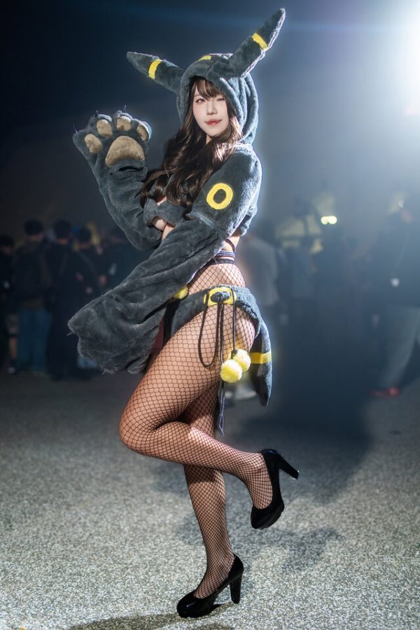 宝可梦亮相台湾PF：yuku肉醬月亮伊布COS的萌感与魅力并存