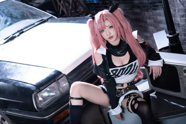 清水由乃妮可COS赏析｜绝区零原服还原甜酷小恶魔气质上头