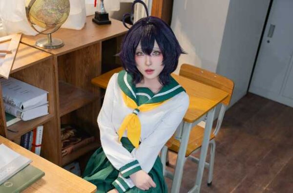 清水由乃柊舞缇娜COS｜JK版魔法少女的反差气质与镜头张力
