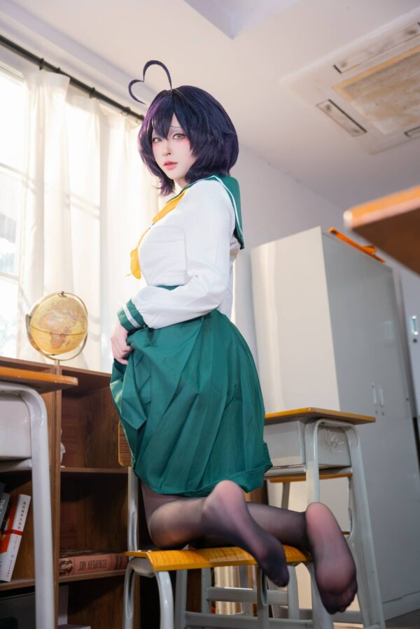 清水由乃柊舞缇娜COS|JK版魔法少女的反差气质与镜头张力 清水由乃柊舞缇娜COS|JK版魔法少女的反差气质与镜头张力