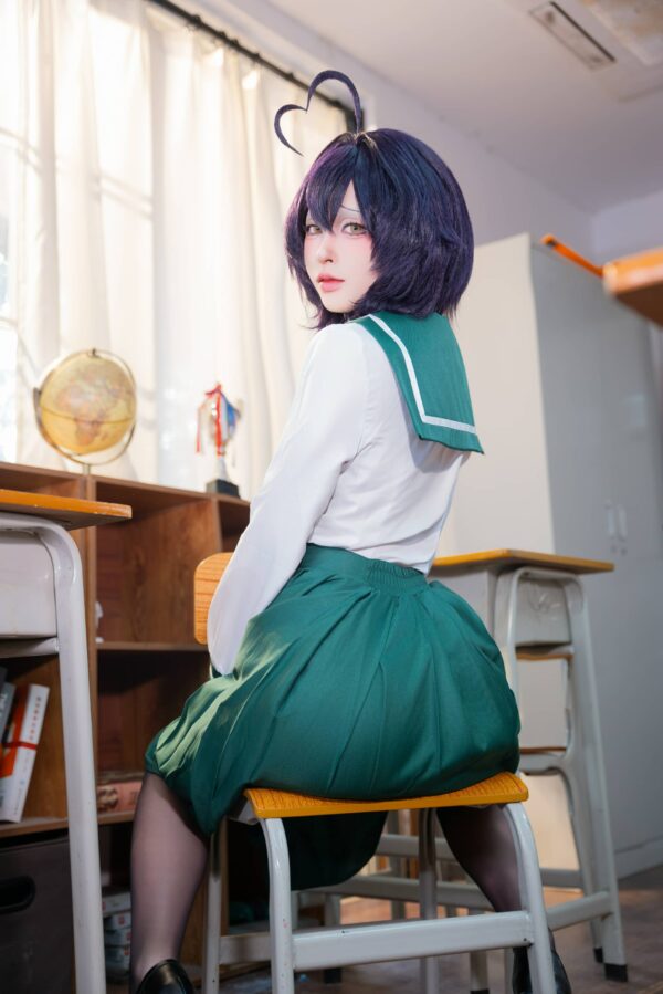 清水由乃柊舞缇娜COS|JK版魔法少女的反差气质与镜头张力 清水由乃柊舞缇娜COS|JK版魔法少女的反差气质与镜头张力