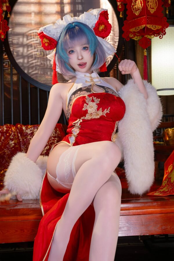 清水由乃柴郡COS天花板：演绎碧蓝航线猫系少女的极致魅力