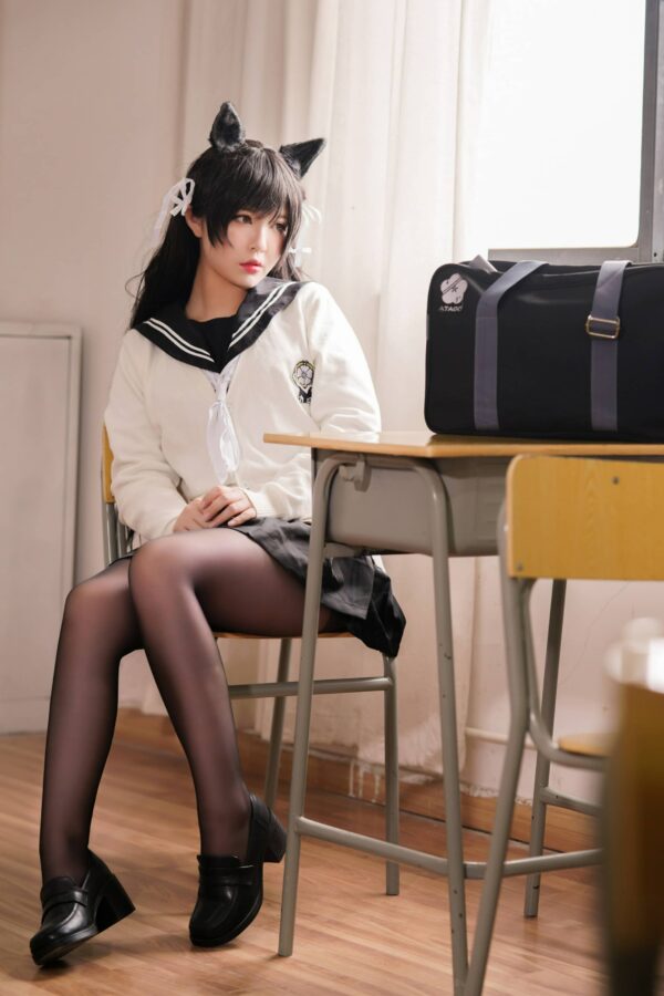 BANBANKO半半子爱宕COS:学园幻想曲里致命的温柔掌控感 BANBANKO半半子爱宕COS:学园幻想曲里致命的温柔掌控感