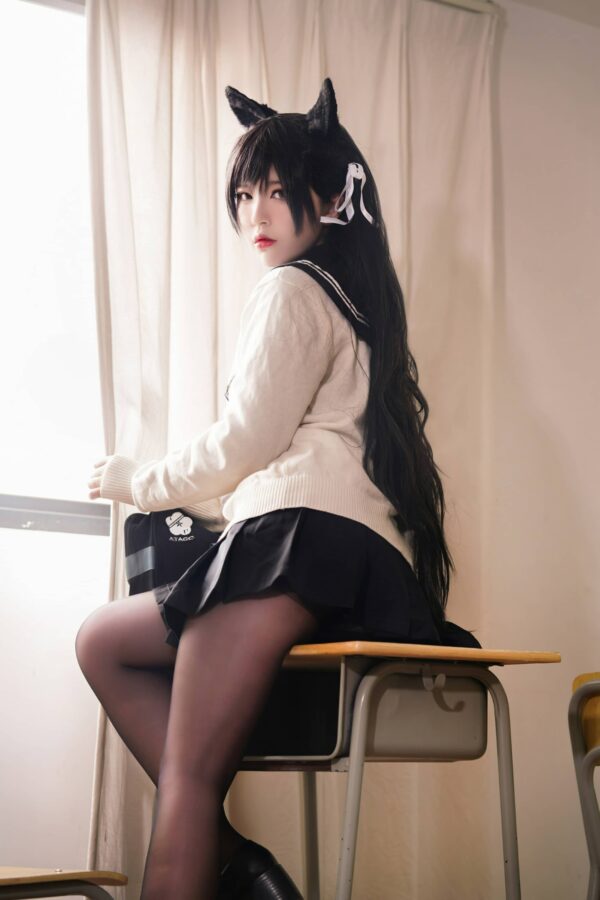 BANBANKO半半子爱宕COS:学园幻想曲里致命的温柔掌控感 BANBANKO半半子爱宕COS:学园幻想曲里致命的温柔掌控感