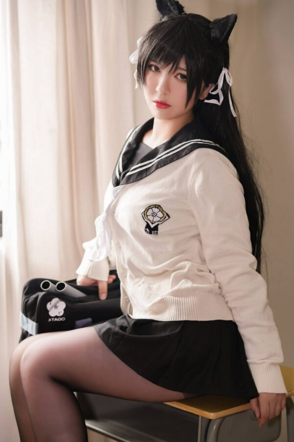 BANBANKO半半子爱宕COS:学园幻想曲里致命的温柔掌控感 BANBANKO半半子爱宕COS:学园幻想曲里致命的温柔掌控感