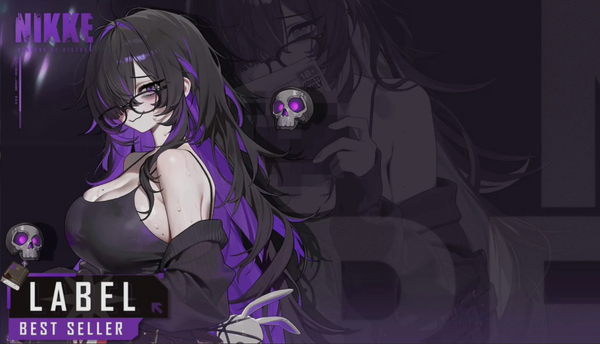 胜利女神妮姬Label COS:Pi Tien神秘紫发与冷艳气质完美碰撞