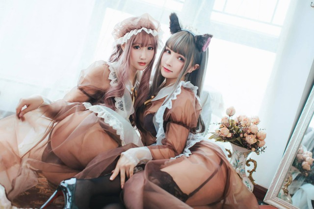 透明女仆COS:羽生三未×一千只猫薄禾教科书级光影视觉盛宴 透明女仆COS:羽生三未×一千只猫薄禾教科书级光影视觉盛宴