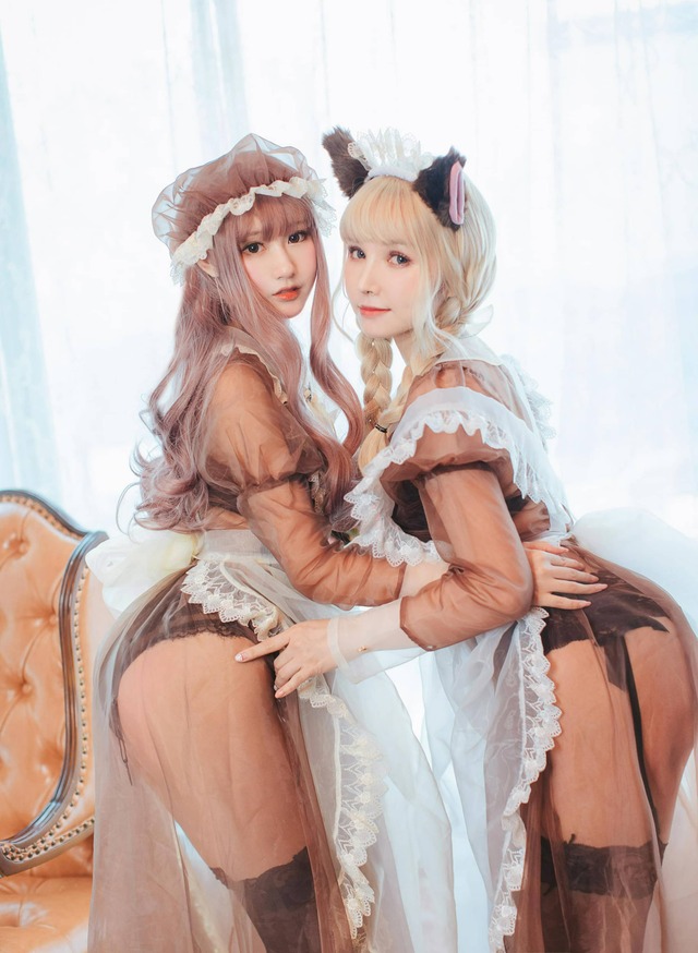 透明女仆COS:羽生三未×一千只猫薄禾教科书级光影视觉盛宴 透明女仆COS:羽生三未×一千只猫薄禾教科书级光影视觉盛宴