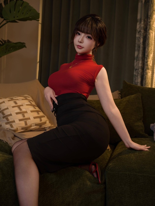 yuuhui玉汇入职考核COS赏析:原创都市职场的OL女质感十足 yuuhui玉汇入职考核COS赏析:原创都市职场的OL女质感十足