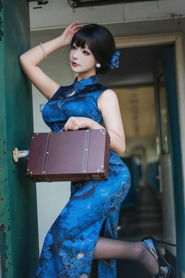 yuuhui玉汇人妻cos赏析:朝花夕拾旗袍写真展现东方女性魅力 yuuhui玉汇人妻cos赏析:朝花夕拾旗袍写真展现东方女性魅力