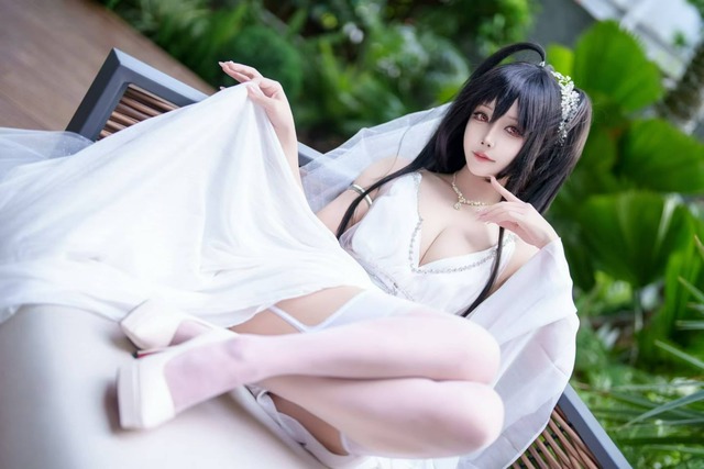 碧蓝航线潮风中的深情誓约:中岛莫之子i大凤花嫁cos美学叙事 碧蓝航线潮风中的深情誓约:中岛莫之子i大凤花嫁cos美学叙事
