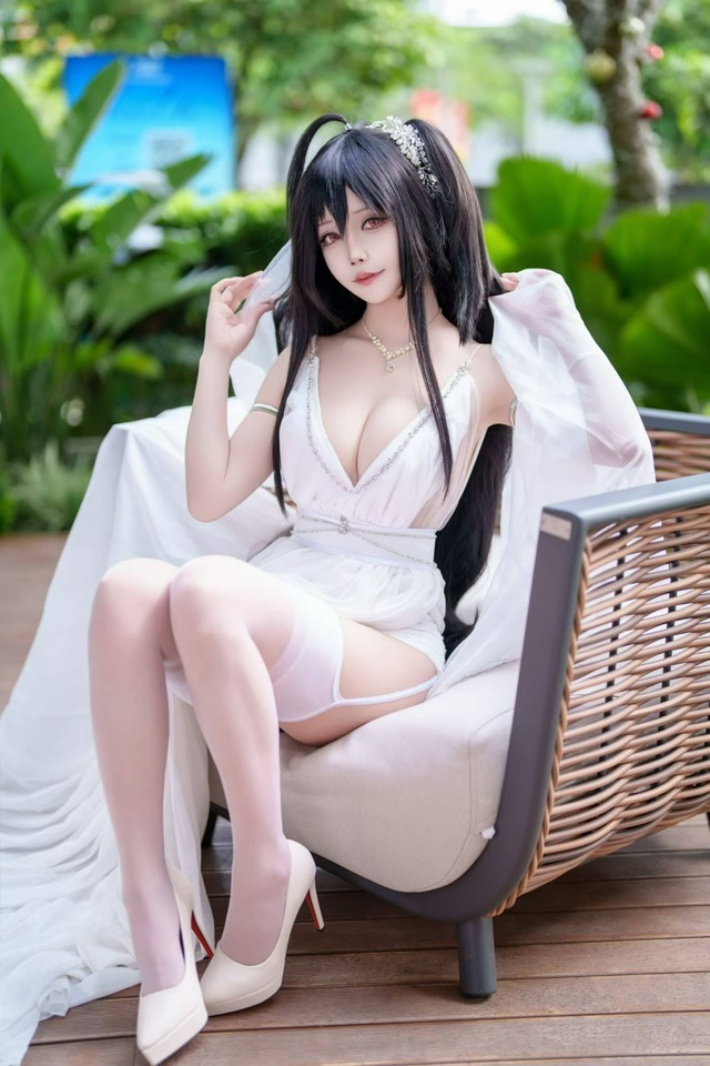 碧蓝航线潮风中的深情誓约:中岛莫之子i大凤花嫁cos美学叙事 碧蓝航线潮风中的深情誓约:中岛莫之子i大凤花嫁cos美学叙事