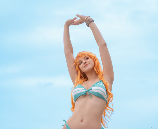 海贼王娜美COS:来看看Shirogane-sama的打破次元壁之作
