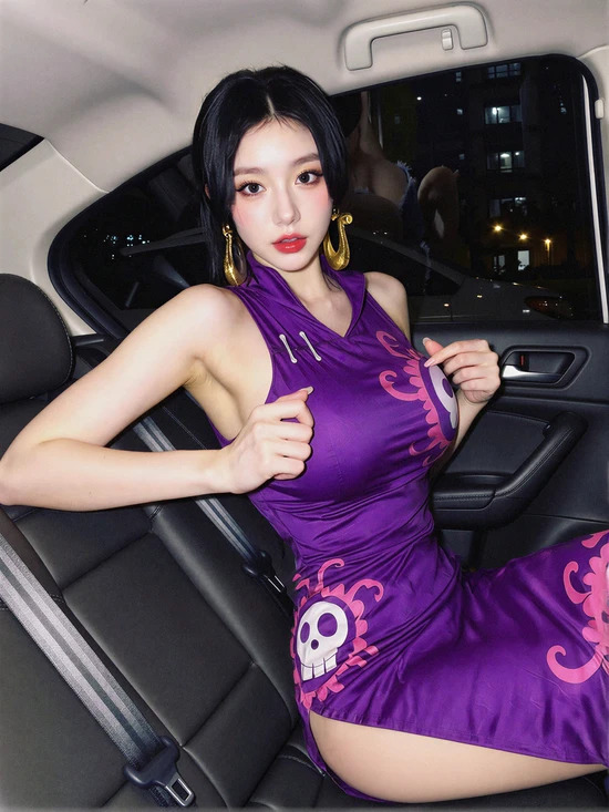 海贼王女帝真人版?JanniAi_lin完美还原波雅汉库克神级身材 海贼王女帝真人版?JanniAi_lin完美还原波雅汉库克神级身材