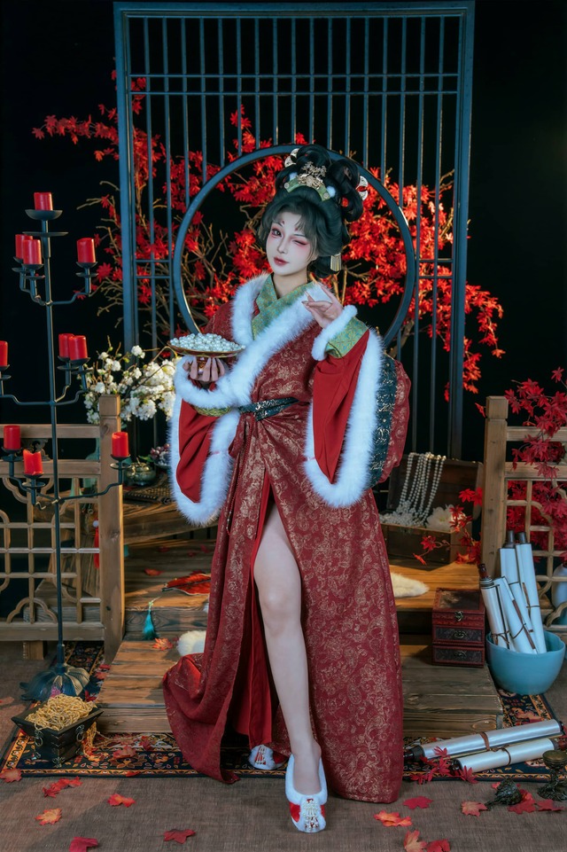 yuuhui玉汇狐仙的报恩cos赏析:一场充满东方美学的原创古风 yuuhui玉汇狐仙的报恩cos赏析:一场充满东方美学的原创古风