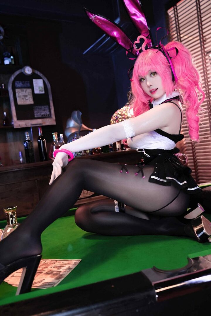 miko酱ww兔女郎COS:兔耳造型演绎甜美与魅惑并存的魅力 miko酱ww兔女郎COS:兔耳造型演绎甜美与魅惑并存的魅力