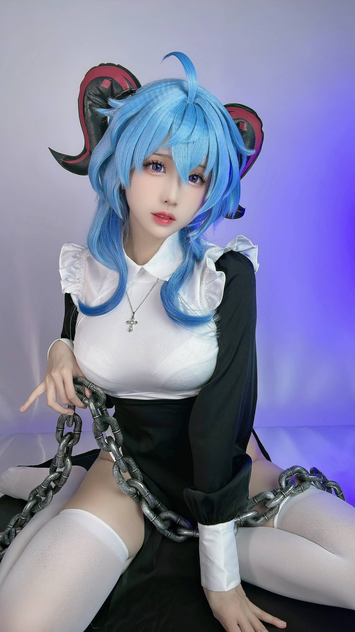 原神甘雨COS视觉:miko酱ww演绎璃月麒麟少女温柔与优雅 原神甘雨COS视觉:miko酱ww演绎璃月麒麟少女温柔与优雅