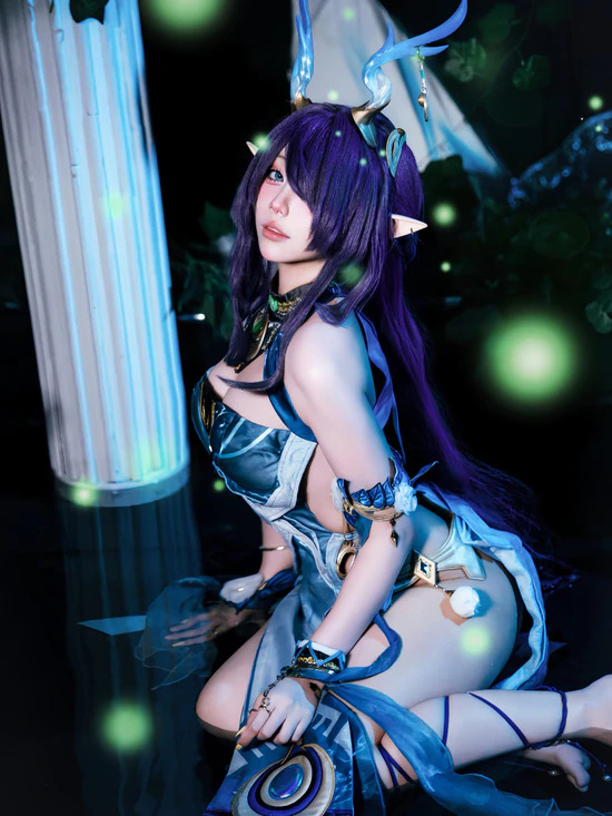 原神菈乌玛神级COS!高颜值与顶级布景重塑提瓦特神秘女神 原神菈乌玛神级COS!高颜值与顶级布景重塑提瓦特神秘女神