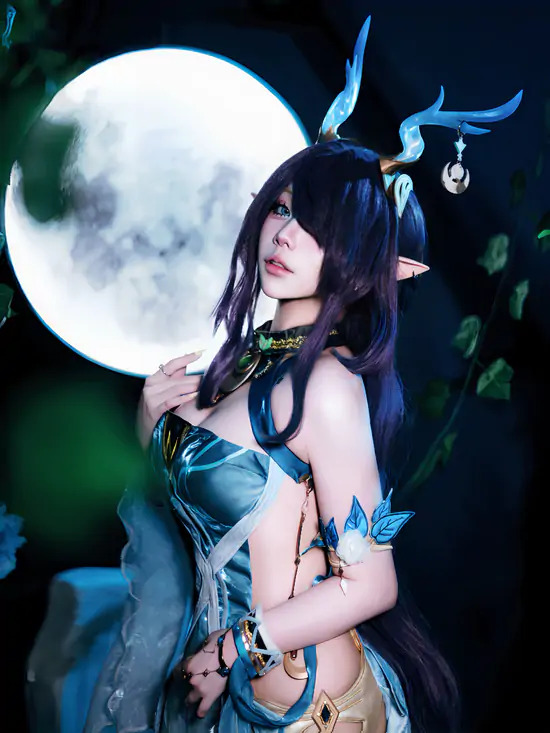 原神菈乌玛神级COS!高颜值与顶级布景重塑提瓦特神秘女神 原神菈乌玛神级COS!高颜值与顶级布景重塑提瓦特神秘女神