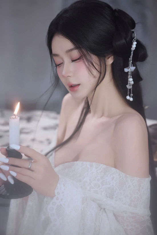 图片[4]-樱色和服中的蕾丝变奏：甘露寺蜜璃的纯欲叙事-cos图咖