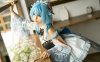蠢沫沫甘雨COS：演绎仙兽血脉与女仆魅力的完美融合