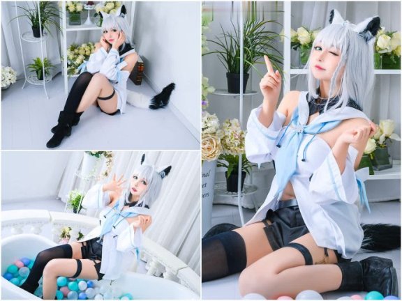 黑猫猫cos最新图片合集下载_黑猫猫OvO变身大凤猫女仆[持续更新]