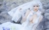 叉子宝宝碧蓝航线COS：完美诠释婚纱版光辉的性感甜美