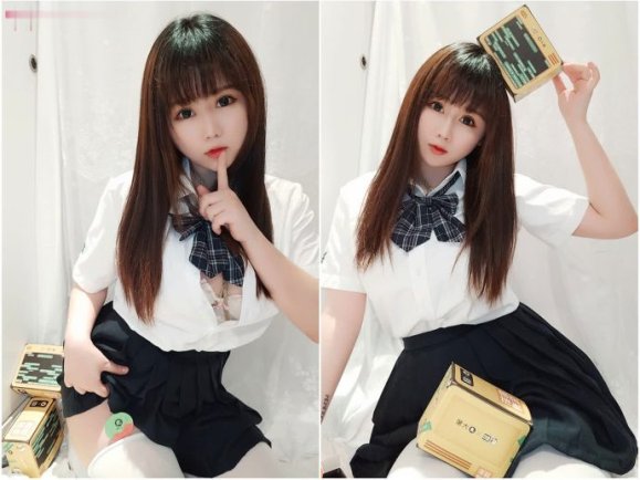 依酱cos作品图片合集下载_是依酱呀黑色旗袍裙底的秘密[持续更新]