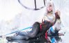 雨波_HaneAme申鹤COS：凡尘中的仙姿，红绳缚心的诱惑