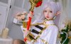 日奈娇葬送的芙莉莲COS：演绎精灵魔法使芙莉莲的神秘性感