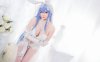 碧蓝航线星之迟迟COS：演绎舰娘花园的可爱与仙女气质
